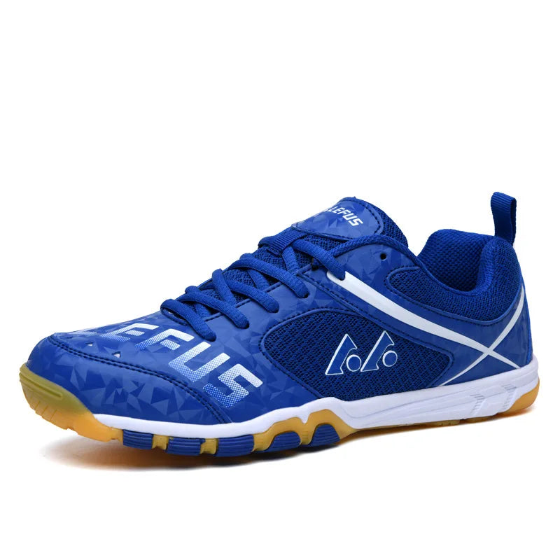 LEFUS Men Sneakers Badminton Shoes Size 36-45 Women Anti Slip Light Weight Table Tennis Shoes Sports Handball Athletics Shoes