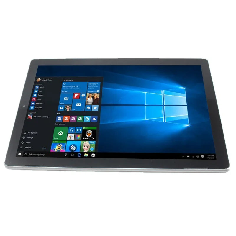 10.1Inch Windows 10 Tablet PC 2GB RAM 32GB ROM x5-8350 Quad Core CPU Micro USB Port 5000mAh Battery