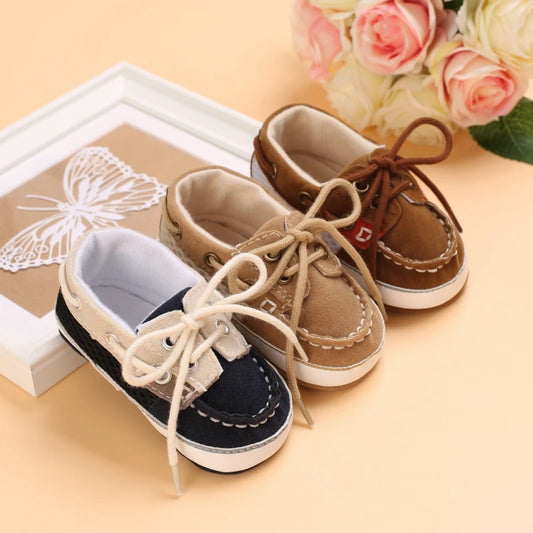 Classic Style Baby First Walkers Toddler Baby Newborn Girl Boy Soft Sole Toddler Infant Prewalker Sneaker Bandage Shoses 0-18