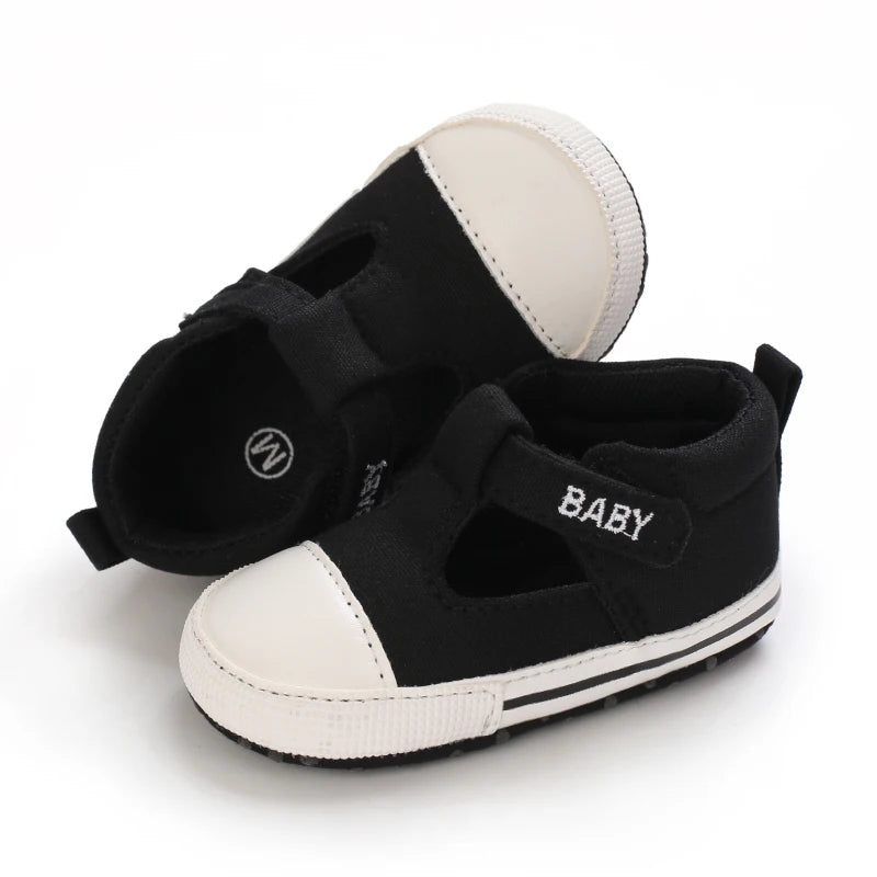 Classic Style Baby First Walkers Toddler Baby Newborn Girl Boy Soft Sole Toddler Infant Prewalker Sneaker Bandage Shoses 0-18