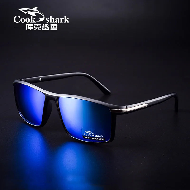 Cook shark sunglasses men's polarized sunglasses driving glasses new UV protection driver night vision goggles