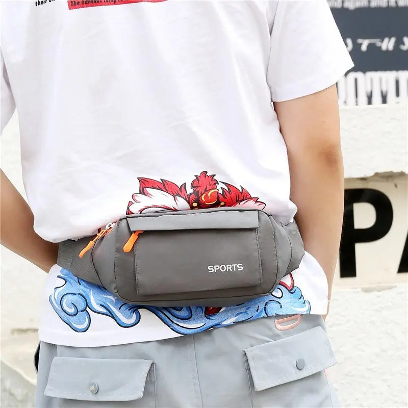 Fashion Men's Waist Packs Waterproof Running Bag Outdoor Sports Belt Bag Multicolor Riding Mobile Phone Fanny Pack Gym Bags