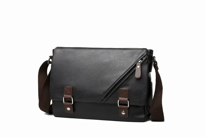 Weixier 2022 Fashion New Single Shoulder Bag Business Leisure Korean Style Men's Single Crossbody Leather Bag Messenger Bags sac