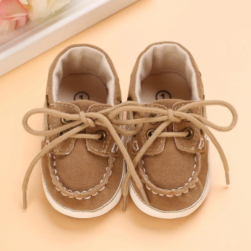 Classic Style Baby First Walkers Toddler Baby Newborn Girl Boy Soft Sole Toddler Infant Prewalker Sneaker Bandage Shoses 0-18