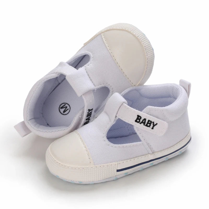 Classic Style Baby First Walkers Toddler Baby Newborn Girl Boy Soft Sole Toddler Infant Prewalker Sneaker Bandage Shoses 0-18