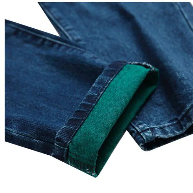 2 Blue Denim Pants Male Jeans