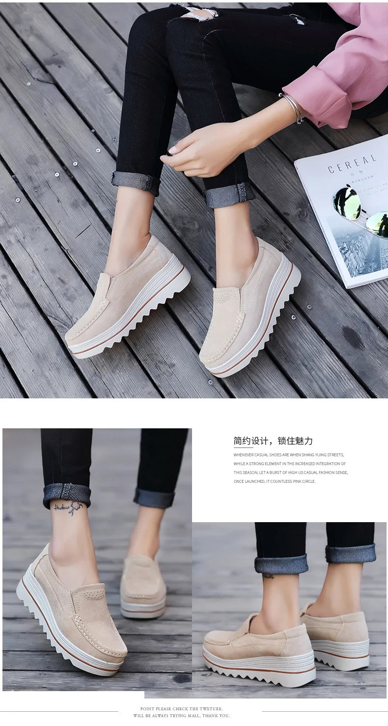 Women Casual Shoes Loafers  New Round Toe Solid Female Sneakers Breathable Women Shoes Flats Plus Size Zapatos De Mujer yyy78