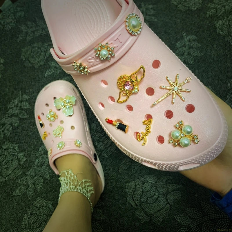 Hot Summer Women Slippers Garden Shoes Quick Dry Wedges Beach Sandals Antiskid Girls Platform Chain Clogs Flip Flops Shose