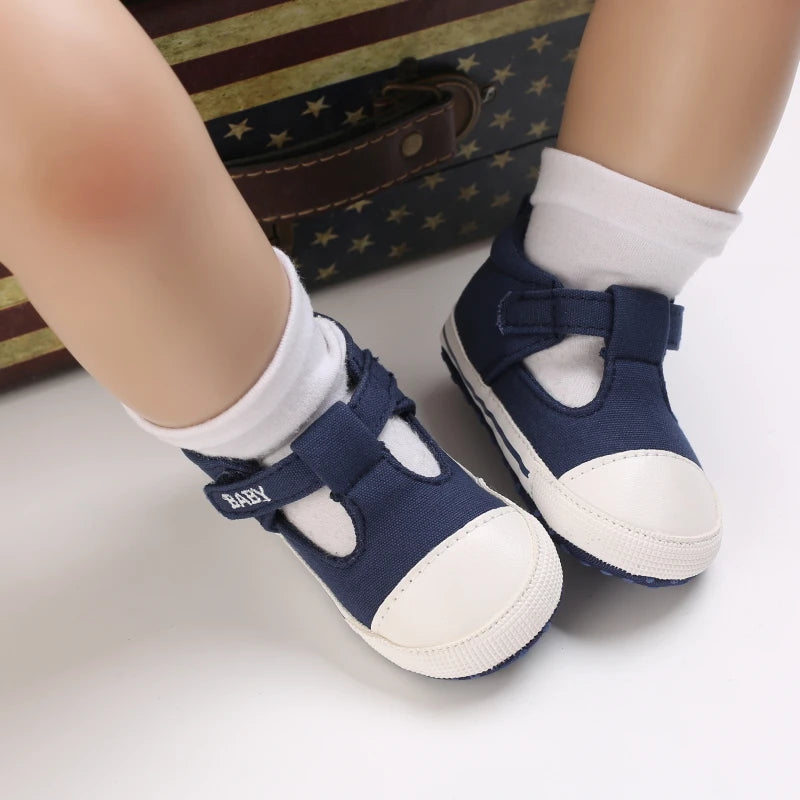 Classic Style Baby First Walkers Toddler Baby Newborn Girl Boy Soft Sole Toddler Infant Prewalker Sneaker Bandage Shoses 0-18