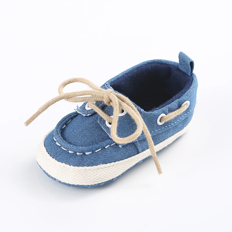 Classic Style Baby First Walkers Toddler Baby Newborn Girl Boy Soft Sole Toddler Infant Prewalker Sneaker Bandage Shoses 0-18