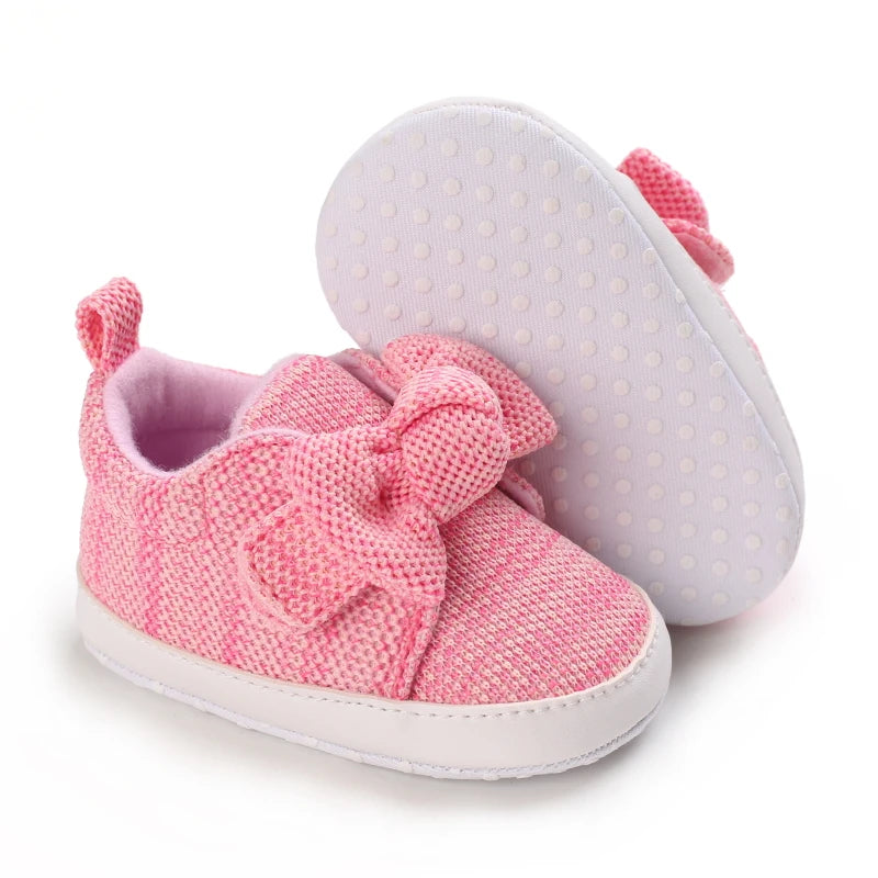 Classic Style Baby First Walkers Toddler Baby Newborn Girl Boy Soft Sole Toddler Infant Prewalker Sneaker Bandage Shoses 0-18