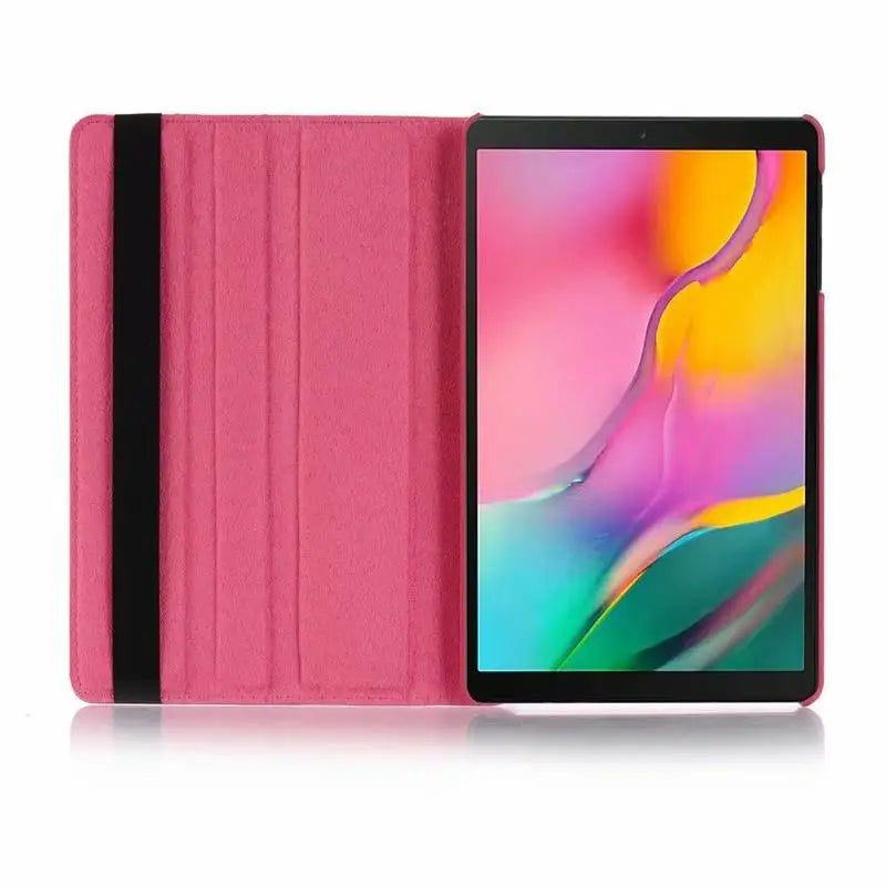 360 Rotating Case for Samsung Galaxy Tab A 10.1 2019 T510 T515 Stand Holder PU Leather Tablet Cover for SM-T510 t515 10.1Inch