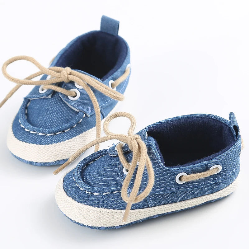 Classic Style Baby First Walkers Toddler Baby Newborn Girl Boy Soft Sole Toddler Infant Prewalker Sneaker Bandage Shoses 0-18