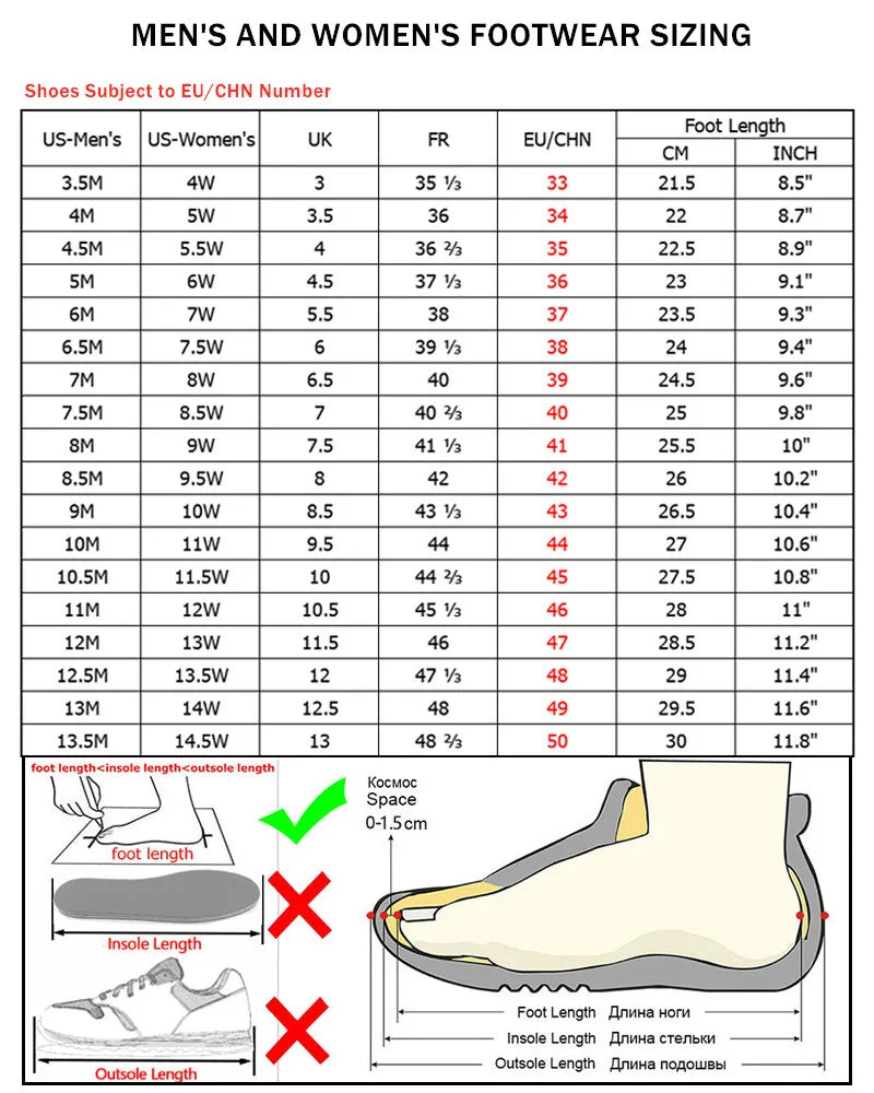 New Men's Sports Shoes Women's Outdoor Non-slip Couple Running Shoes Casual Fashion Comfortable Walking Shoes