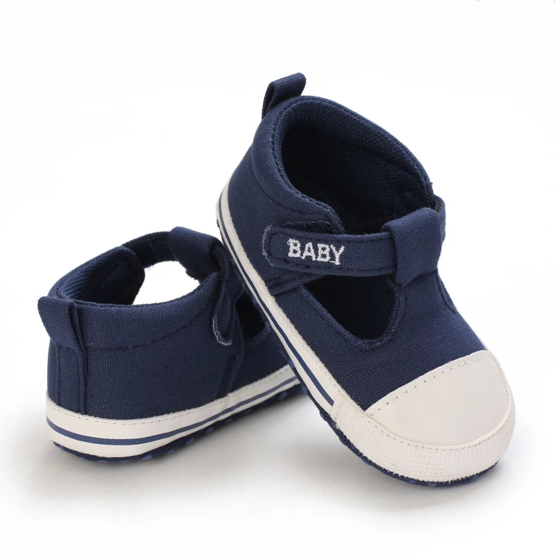 Classic Style Baby First Walkers Toddler Baby Newborn Girl Boy Soft Sole Toddler Infant Prewalker Sneaker Bandage Shoses 0-18