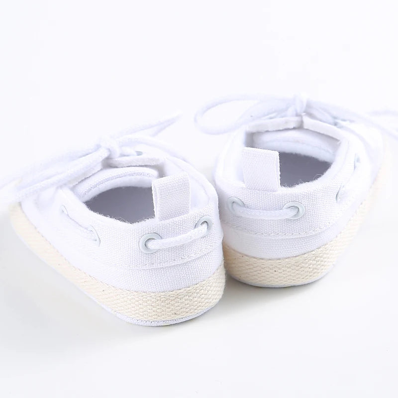 Classic Style Baby First Walkers Toddler Baby Newborn Girl Boy Soft Sole Toddler Infant Prewalker Sneaker Bandage Shoses 0-18