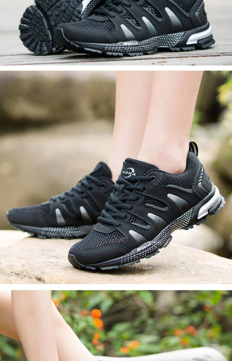 BONA New Arrival Classics Style Women Running Shoes Outdoor Jogging Sneakers Comfortable Athletic Shoes Women Fast Free Shipping