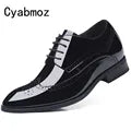 New Casual Comfortable Men's Height Increase Shoes Hidden Lift insole Taller 6cm/8cm for Young Man Sneakers