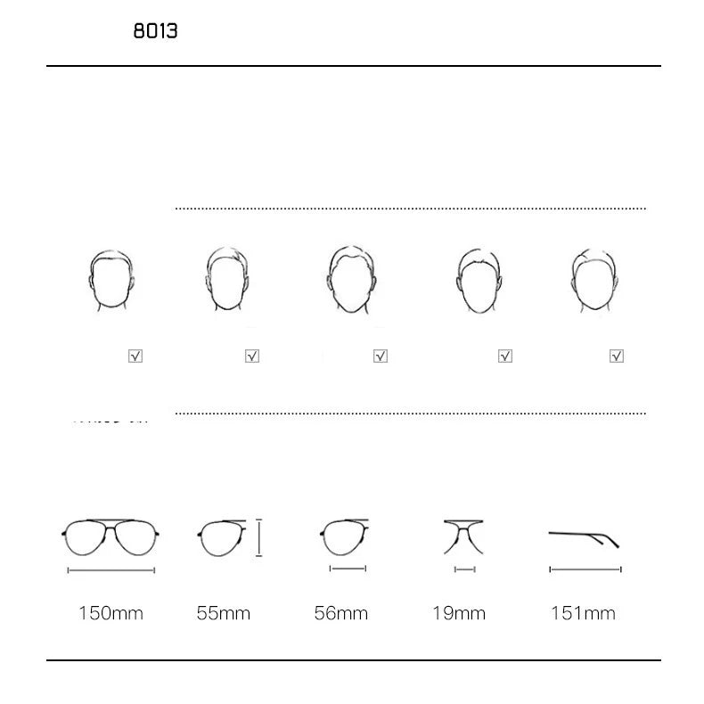 Diopter SPH 0 -0.5 -1 -1.5 -2 -2.5 -3 -3.5 -4 -4.5 -5 -5.5 -6.0 Finished Myopia Sunglasses Men Women Nearsighted Glasses