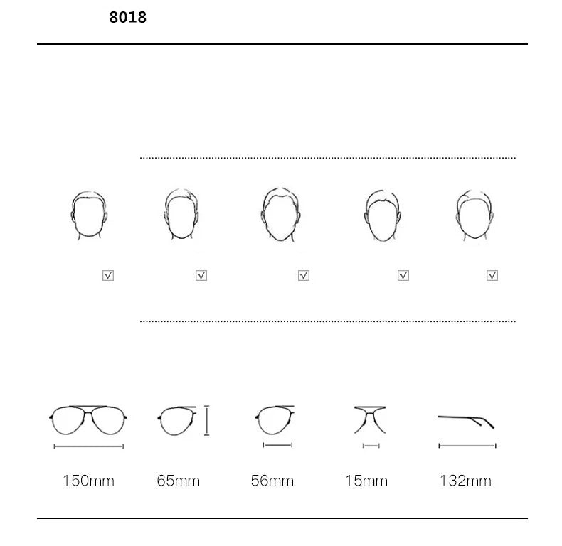 Diopter SPH 0 -0.5 -1 -1.5 -2 -2.5 -3 -3.5 -4 -4.5 -5 -5.5 -6.0 Finished Myopia Sunglasses Men Women Nearsighted Glasses