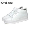 New Casual Comfortable Men's Height Increase Shoes Hidden Lift insole Taller 6cm/8cm for Young Man Sneakers