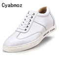 New Casual Comfortable Men's Height Increase Shoes Hidden Lift insole Taller 6cm/8cm for Young Man Sneakers