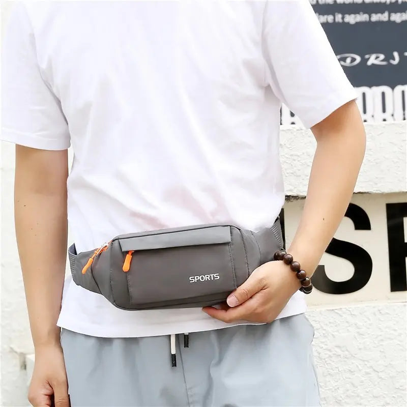 Fashion Men's Waist Packs Waterproof Running Bag Outdoor Sports Belt Bag Multicolor Riding Mobile Phone Fanny Pack Gym Bags