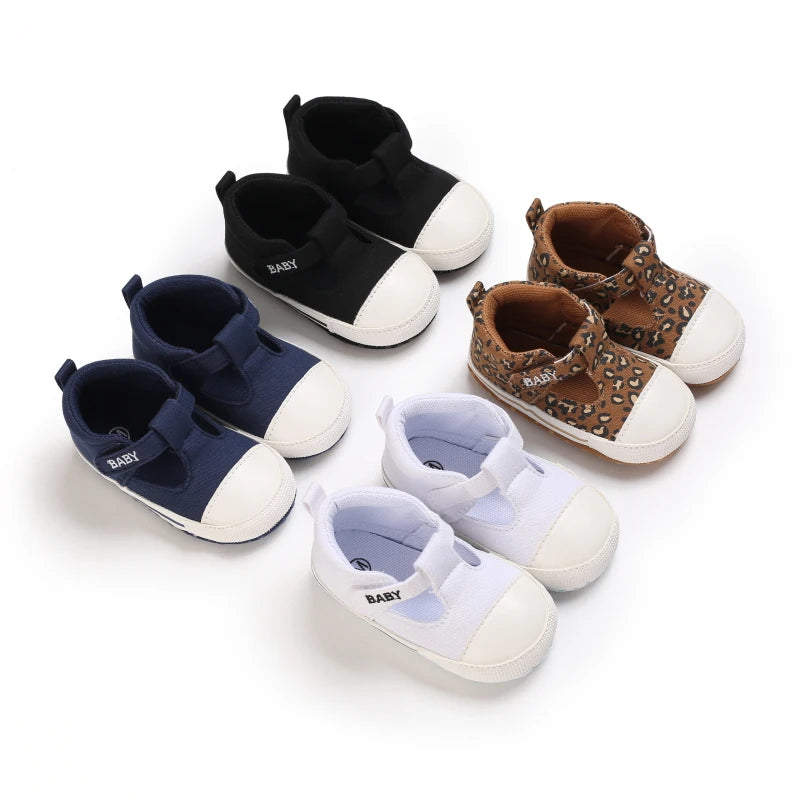 Classic Style Baby First Walkers Toddler Baby Newborn Girl Boy Soft Sole Toddler Infant Prewalker Sneaker Bandage Shoses 0-18