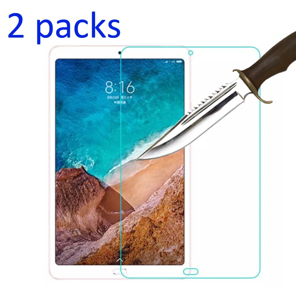 2PCS screen protector for Xiaomi mipad Mi pad 1 2 3 4 5 pro 7.9 8.0 10.1 glass film tempered glass screen protection