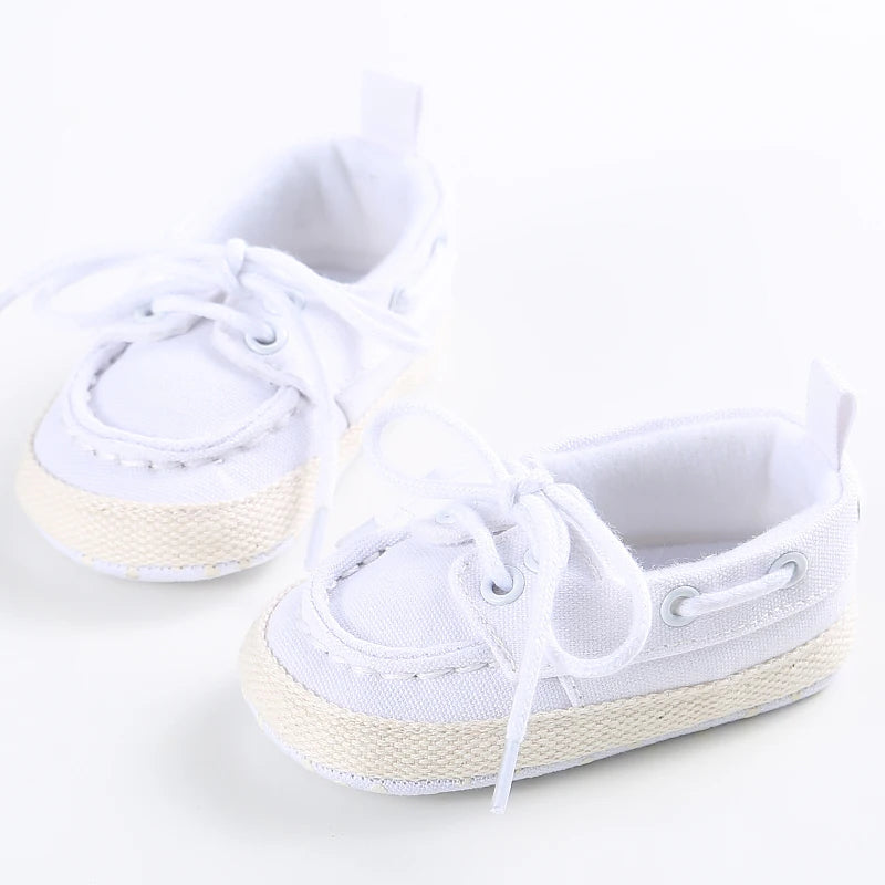 Classic Style Baby First Walkers Toddler Baby Newborn Girl Boy Soft Sole Toddler Infant Prewalker Sneaker Bandage Shoses 0-18