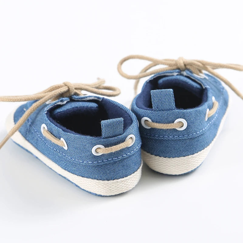 Classic Style Baby First Walkers Toddler Baby Newborn Girl Boy Soft Sole Toddler Infant Prewalker Sneaker Bandage Shoses 0-18