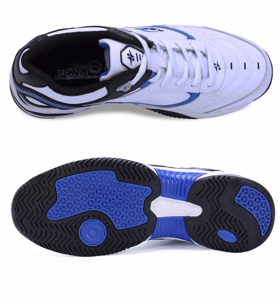 BONA New Classics Style Men Tennis Shoes Athletic Sneakers For Men Orginal Professional Sport Table Tennis Shoes