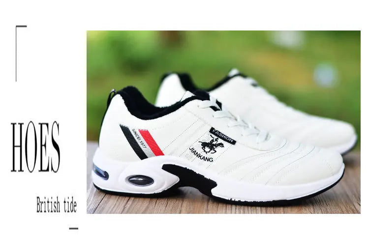 Brand Male Running Shoes Air Cushion Men's Sneakers Large Size 46 Breathable Men's Shoes Fashion Platform Sport Shoes for Men