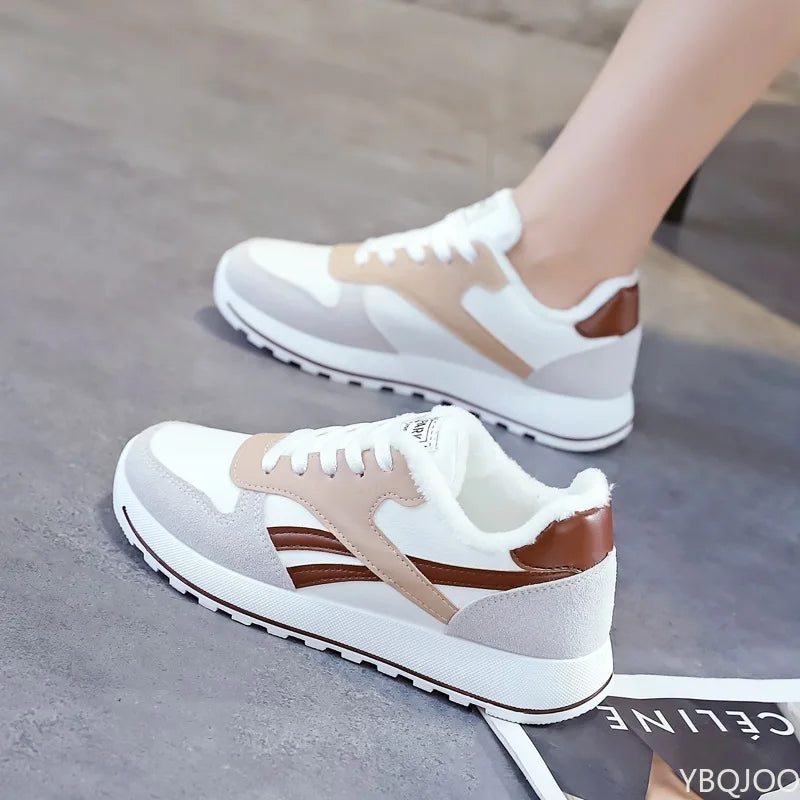 2023Spring New Women's Shoes Striped Ins Fashion Women Sports Shoes Running Sneakers Wholesale Breathable Shoes