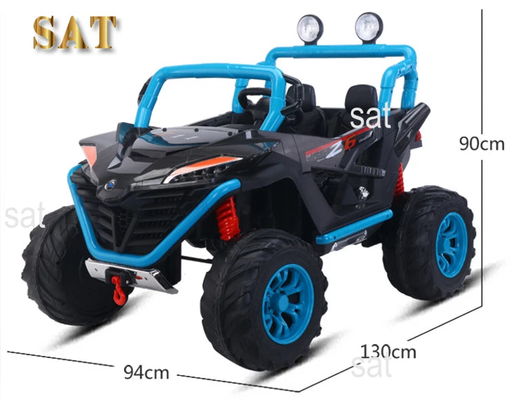 Wholesale Kids Electric Car Toy Unisex China Manufacturer's Ride-on Car with Remote Control Battery-Powered for Outdoor Use