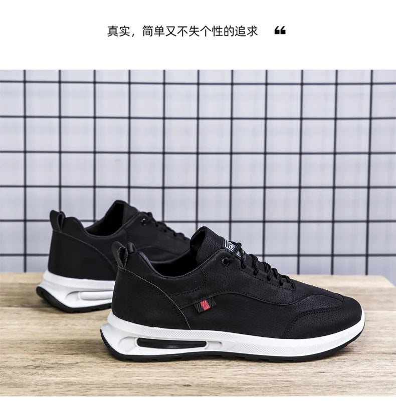 Classics Style Men's Hiking Shoes Lace Up Men Sport Shoes Outdoor Jogging Trekking Male Sneakers 2023 New Trendy Casual Sneakers