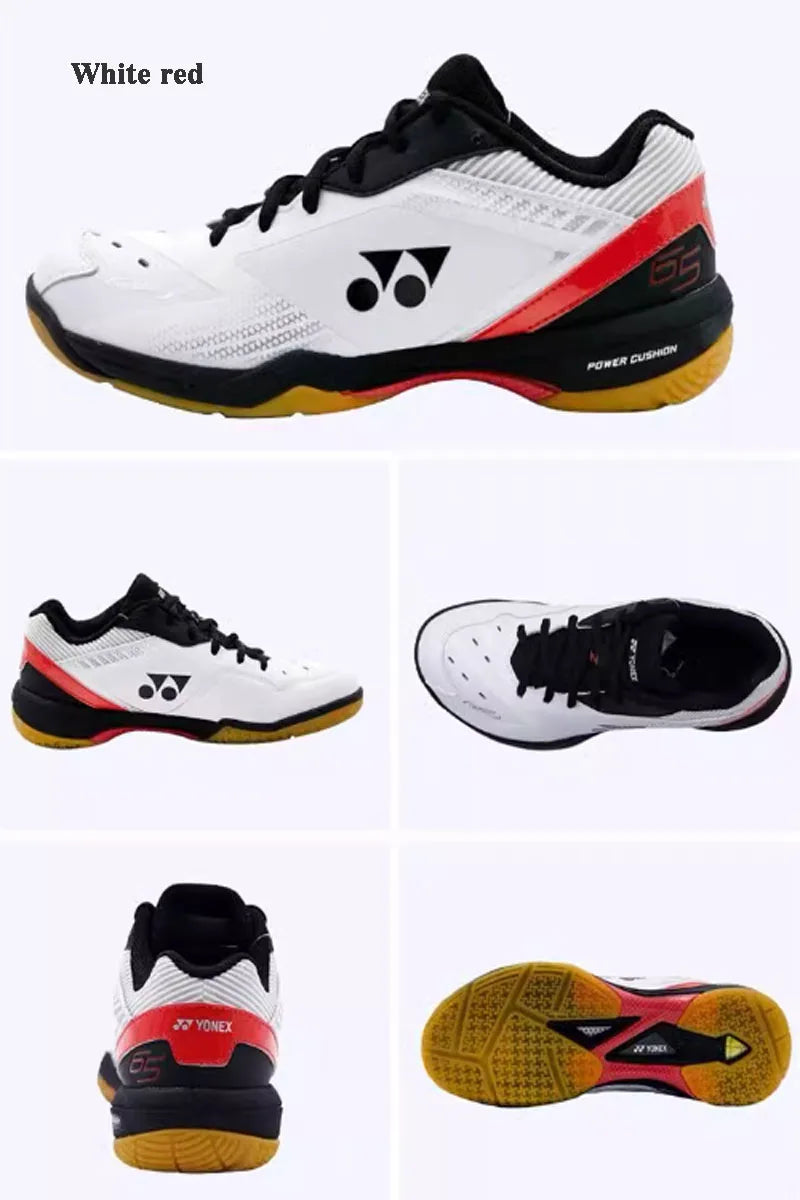 Top YONEX Badminton Shoes for Men and Women YY High-quality Shock-absorbing Breathable Non-slip Training Sports Tennis Sneakers