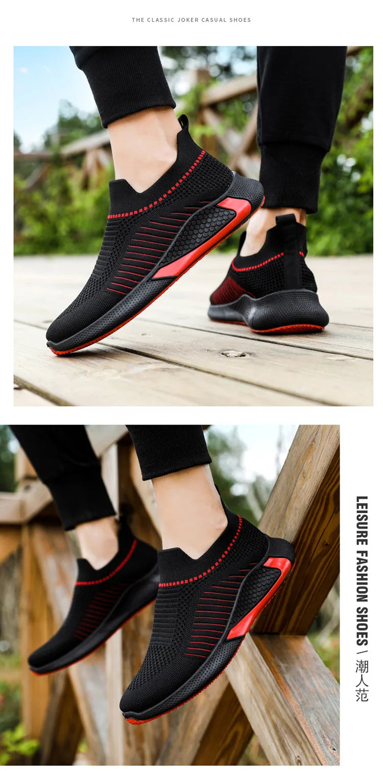 Xiaomi Youpin Casual Shoes Men Soft Soled Hard Wearing Walk Sneakers Cushioning Lace Up High Quality Sport Footwear Safety Boots