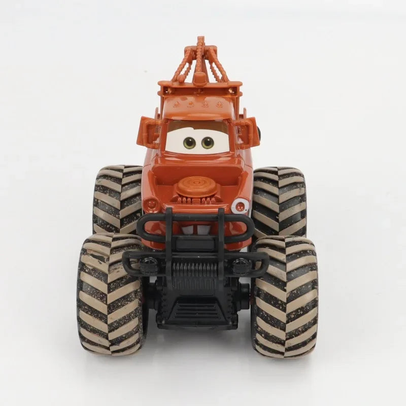 Large size Disney Pixar Cars Toy Bigfoot McQueen Jackson Storm Mater Inertial force car Model Toy For Kid birthday Gift