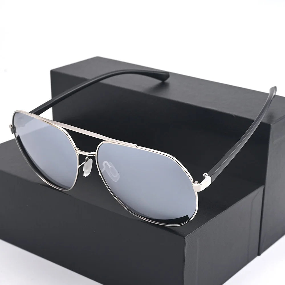 Vazrobe 160mm Oversized Polarized Sunglasses Male Women Black Sun Glasses for Men Ultralight Irregular Shades Ultralight