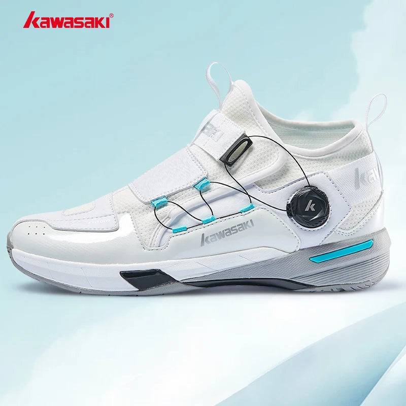 Kawasaki Badminton Shoes WIDE FEET FAVOR A3311 Sneakers Men Tennis Female Breathable Durable Sports Men's Sneaker Shoes