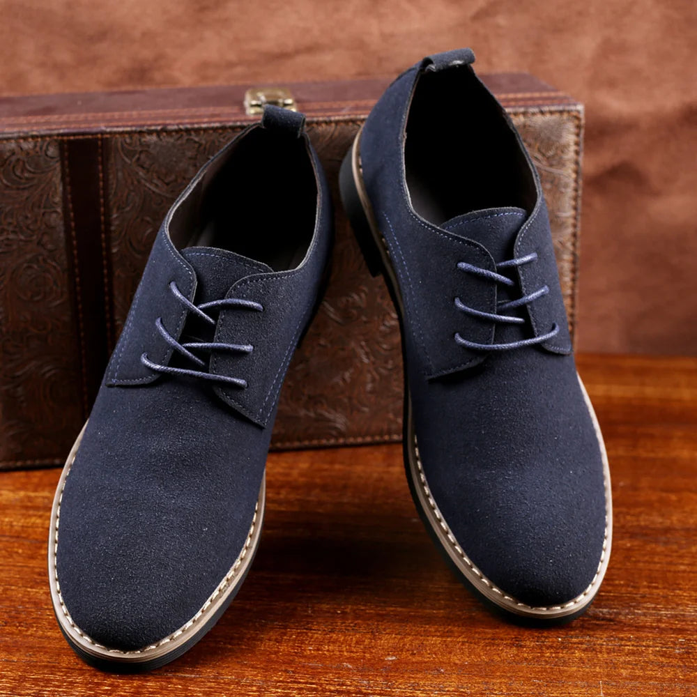 Big Size 38-48 Board Shose Men Casual Shoes Male Walking Leather Pu Men's Large Loafers Breathable Lace Up Solid Party Wedding