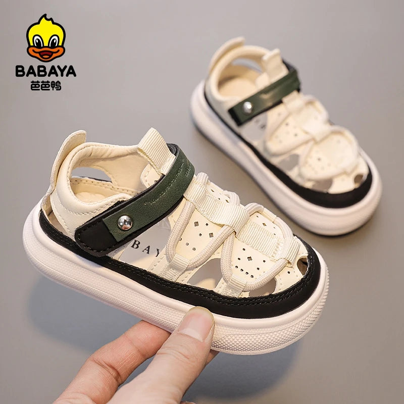 Babaya Children's Sandals Boys Beach Shoes Baby Shoes Summer 2023 New Girls Casual Shoes for Kids