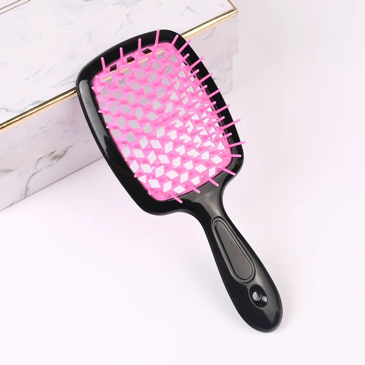 Original Fhi Heat  Hair Hollow Comb Ventilation Massage Comb Hollowing Out Hairbrush Untangle Unknot Undo Hair Care