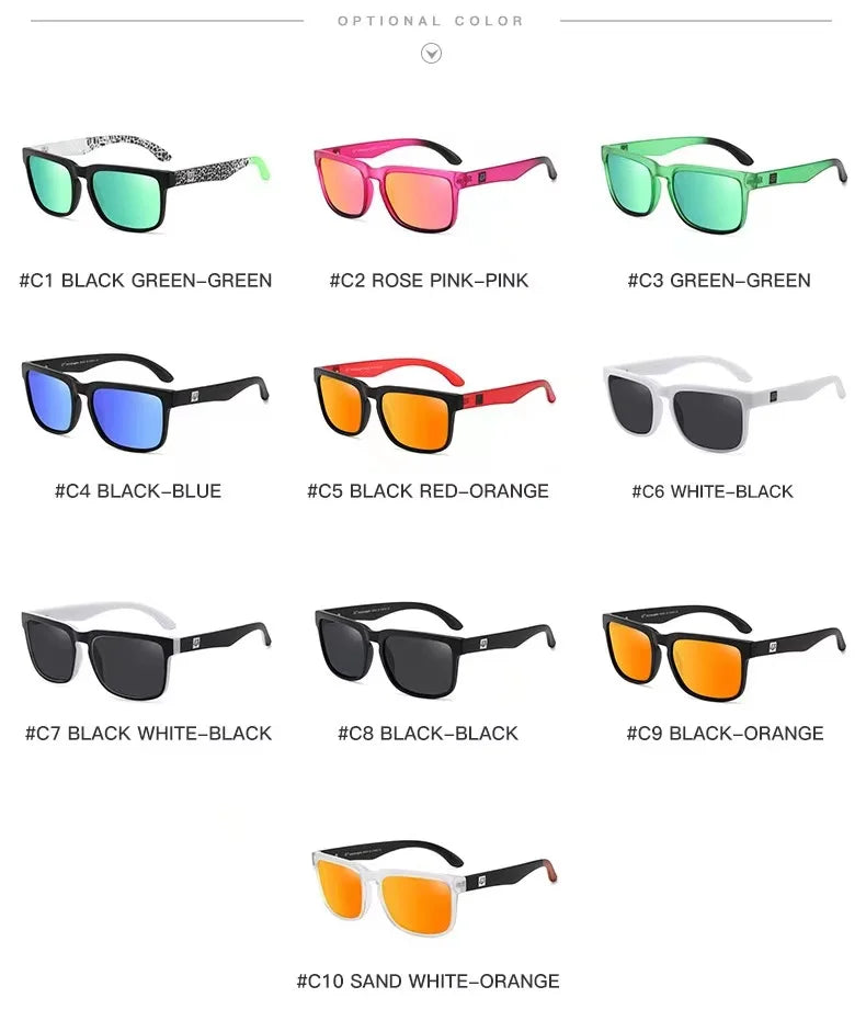 New Fox Knight Brand Square Sunglasses Women Men High Quality Glasses Outdoor Riding Fishing Sun Glasses Retro Shades Uv400