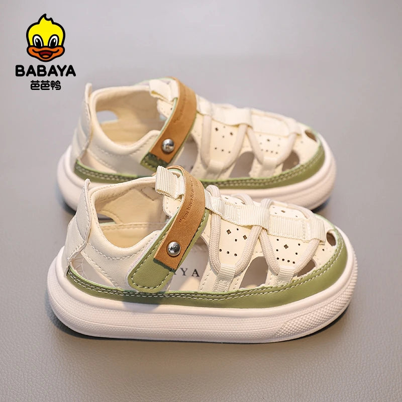 Babaya Children's Sandals Boys Beach Shoes Baby Shoes Summer 2023 New Girls Casual Shoes for Kids