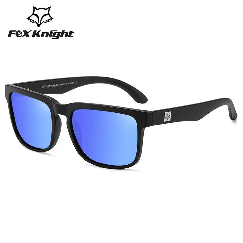 New Fox Knight Brand Square Sunglasses Women Men High Quality Glasses Outdoor Riding Fishing Sun Glasses Retro Shades Uv400