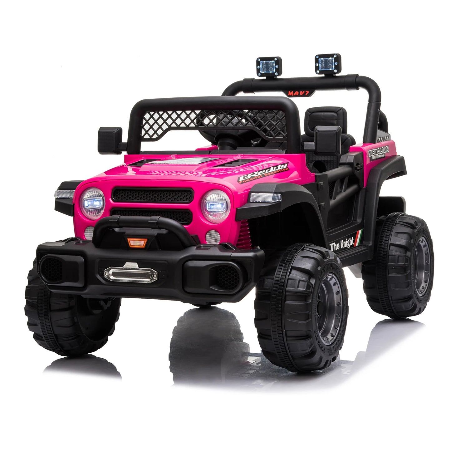 Electric car for Kids Ride On Car,kids Electric Car Dual Drive 12V 4.5A.h with 2.4G Remote Control off-road Vehicle red car toys