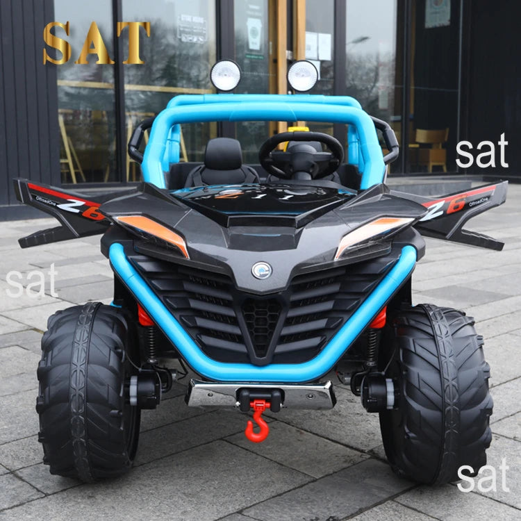 Wholesale Kids Electric Car Toy Unisex China Manufacturer's Ride-on Car with Remote Control Battery-Powered for Outdoor Use