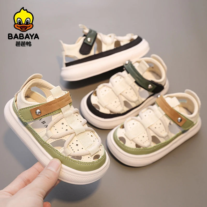 Babaya Children's Sandals Boys Beach Shoes Baby Shoes Summer 2023 New Girls Casual Shoes for Kids